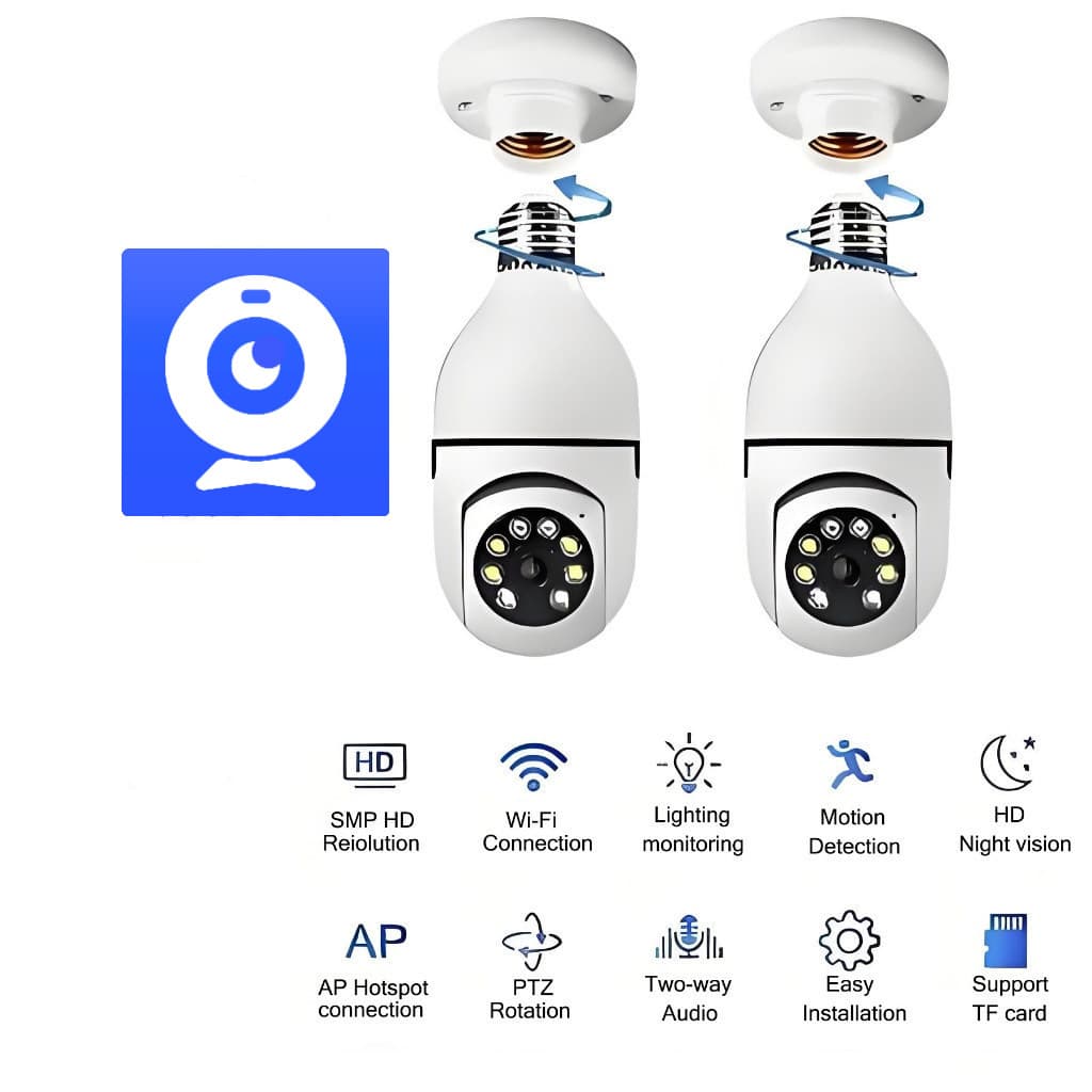 V720 APP Câmera De Segurança Infravermelha Externa À Prova D'água 360 Wifi Sem Fio 2.4G