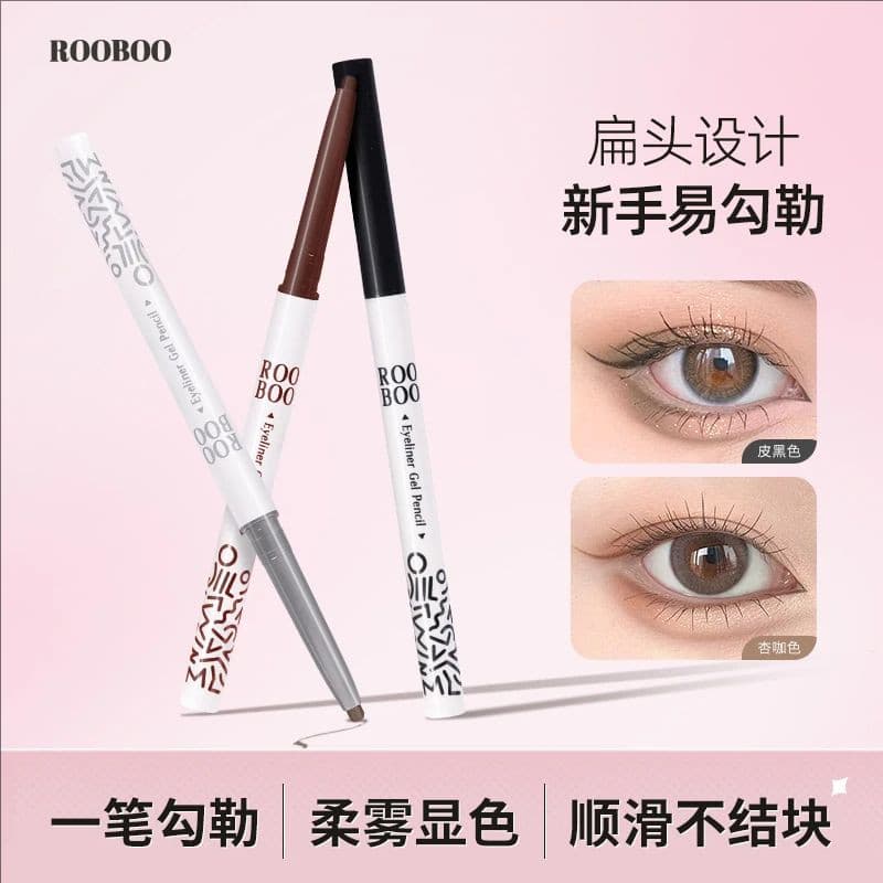 R ROOBOO névoa suave cor renderização delineador Gel caneta Ultra-fino natural à prova dwaterproof água contorno um traç