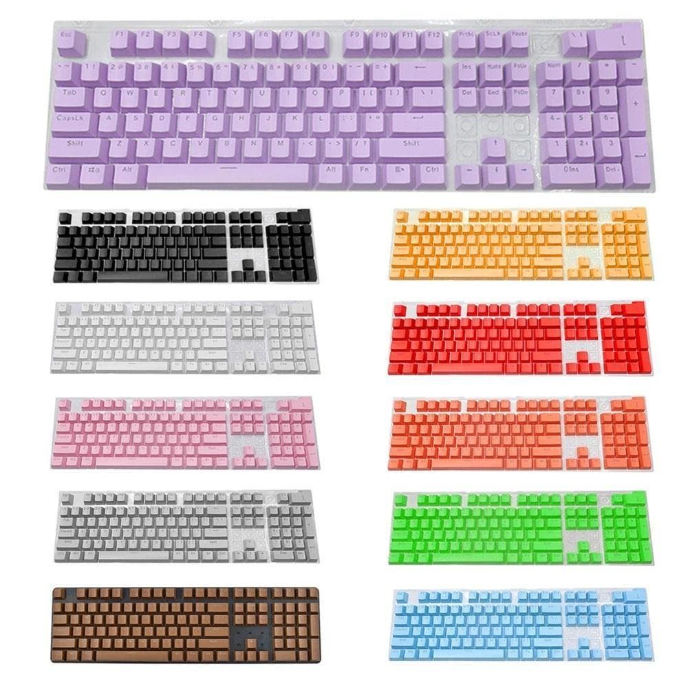 SOLDOI Teclas Mecânicas ABS Transparente Teclado Mecânico Injeção OEM 61/87 Coloridas Em Branco