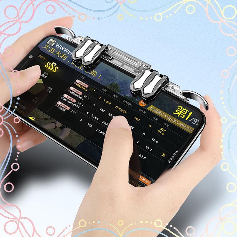 BUD Gatilhos Para Celular PUBG Shooter Gamepad Free Fire Cellular Gamer Cell Triggers Huawei HOT