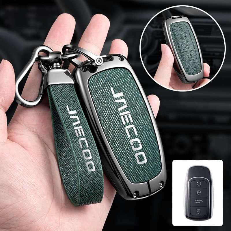 Capa Protetora para Chave de Carro Chery Tiggo 7 phev Omoda 5 E5 C9 Jaecoo J7 8 9 arrizo 5 Plus JKHL