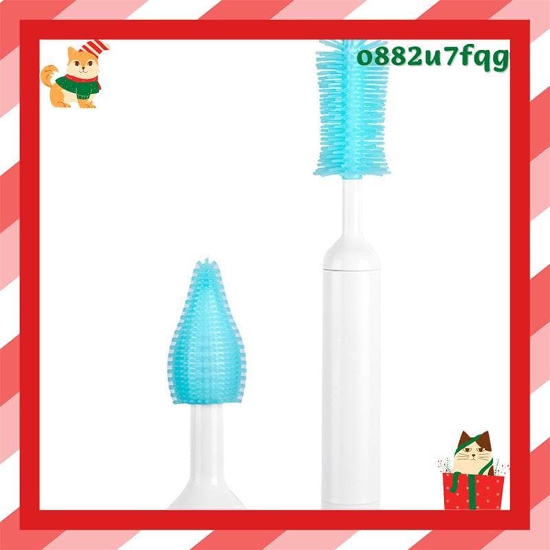 Kit Elétrico De Escova Para Mamadeira-De Silicone E Limpador De Mamilos-Mamadeiras , Acessórios Bomba Tira Leite o882u7f