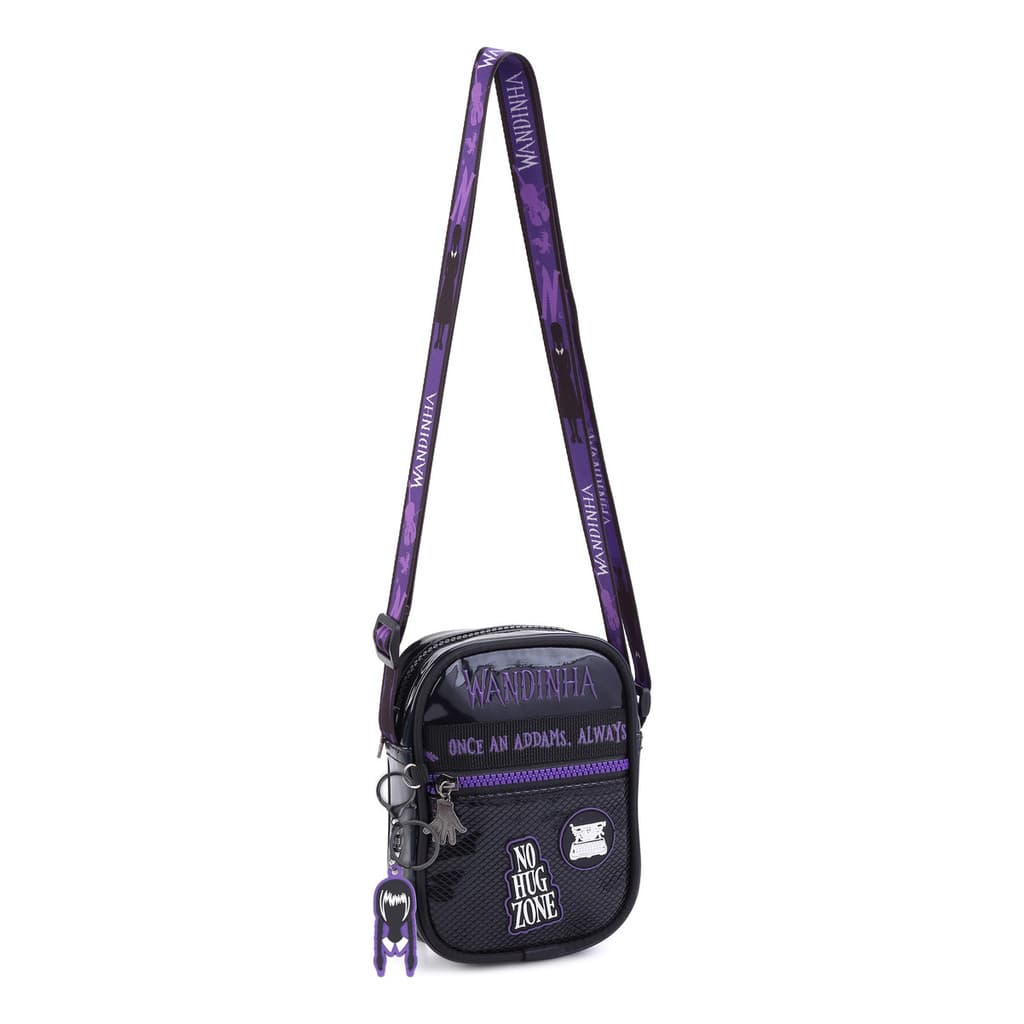 Shoulder Bag Mini Bolsa Mochila Escolar Transversal Vandinha Wandinha Addams Escolar