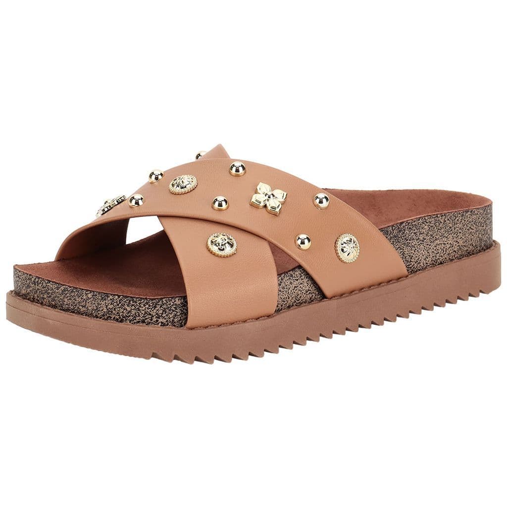 Chinelo Moleca Papete Feminina Flatform 5500.112