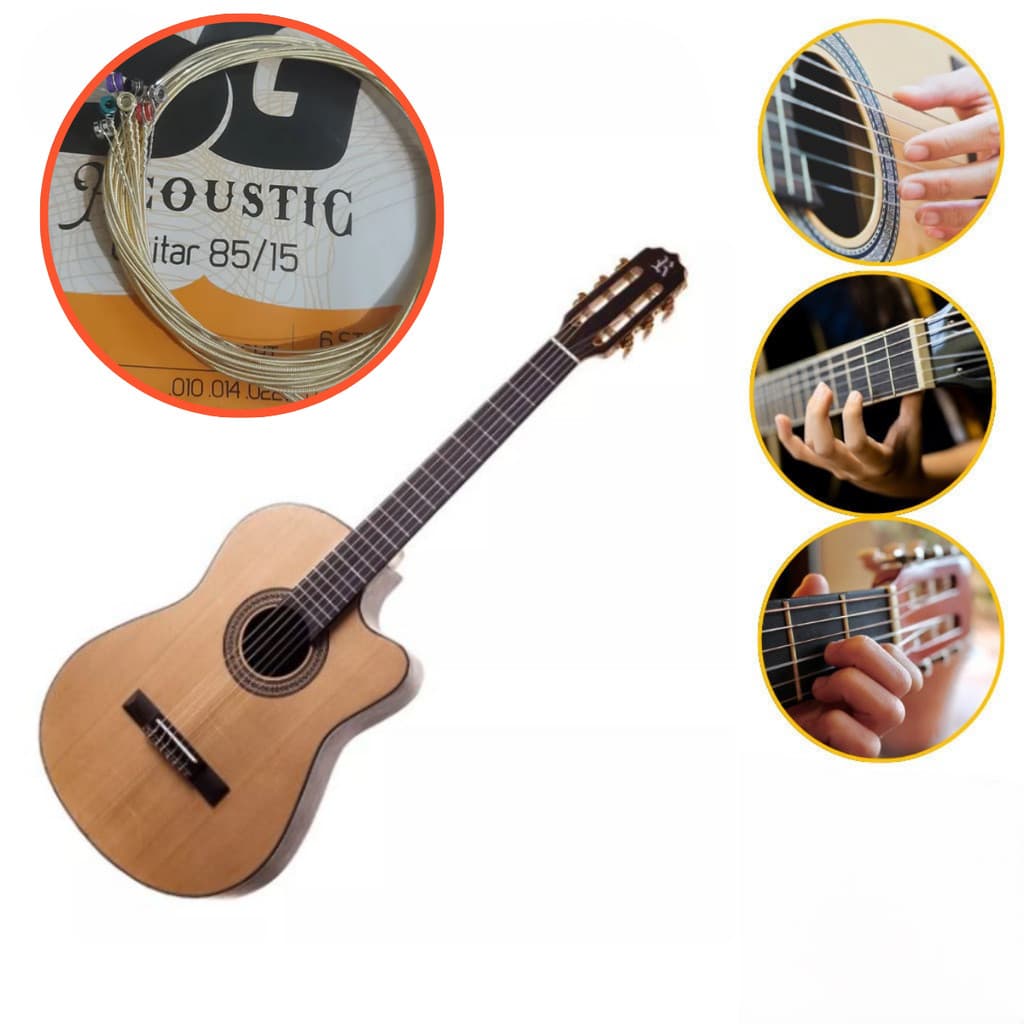 Encordoamento Sg 010 Aco Bronze 85 15 P/violao 6685