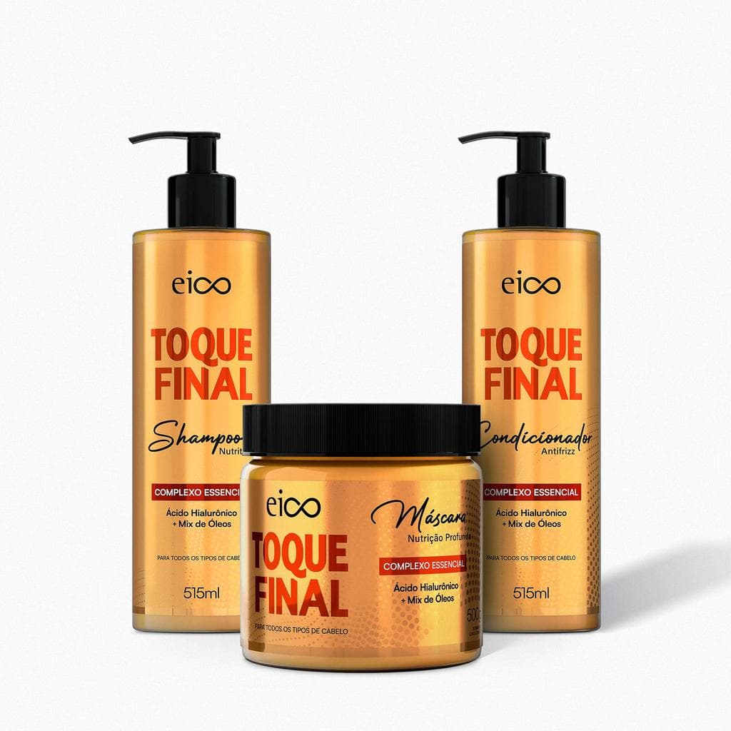 Kit Shampoo e Condicionador + Mascara Toque Final Eico