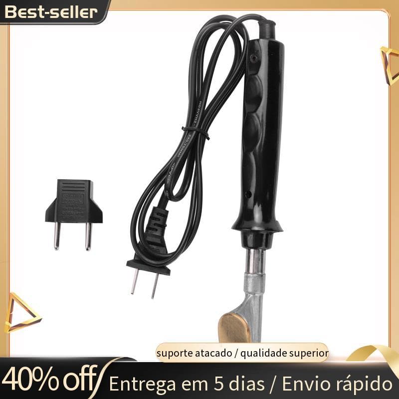 Ferro De Solda Elétrico Com Alça De Plástico , Ponta Plana Para Reparo De-Choque De Carro , Ferramentas De Soldagem Manu
