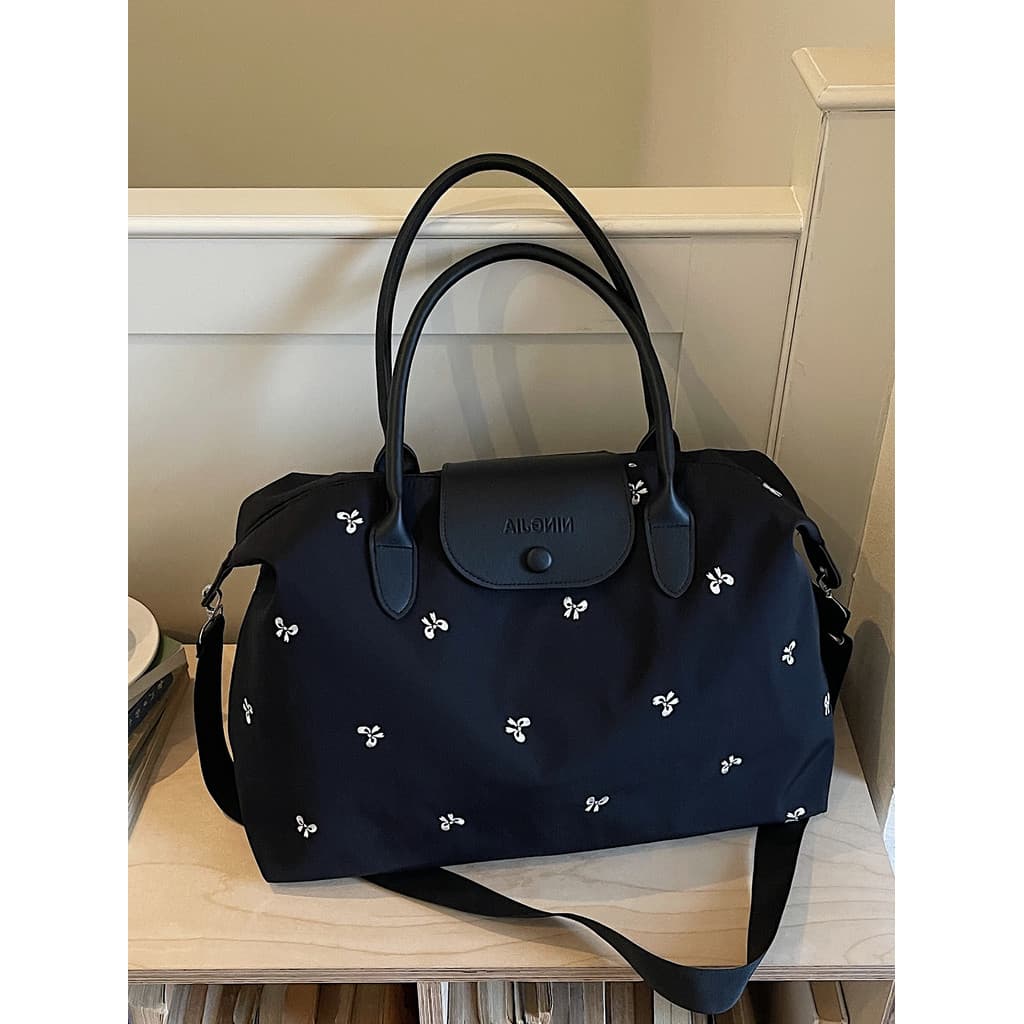 Bolsa de viagem de grande capacidade, multipartição, leve, portátil, curta distância, viagem de negócios, embarque, moch