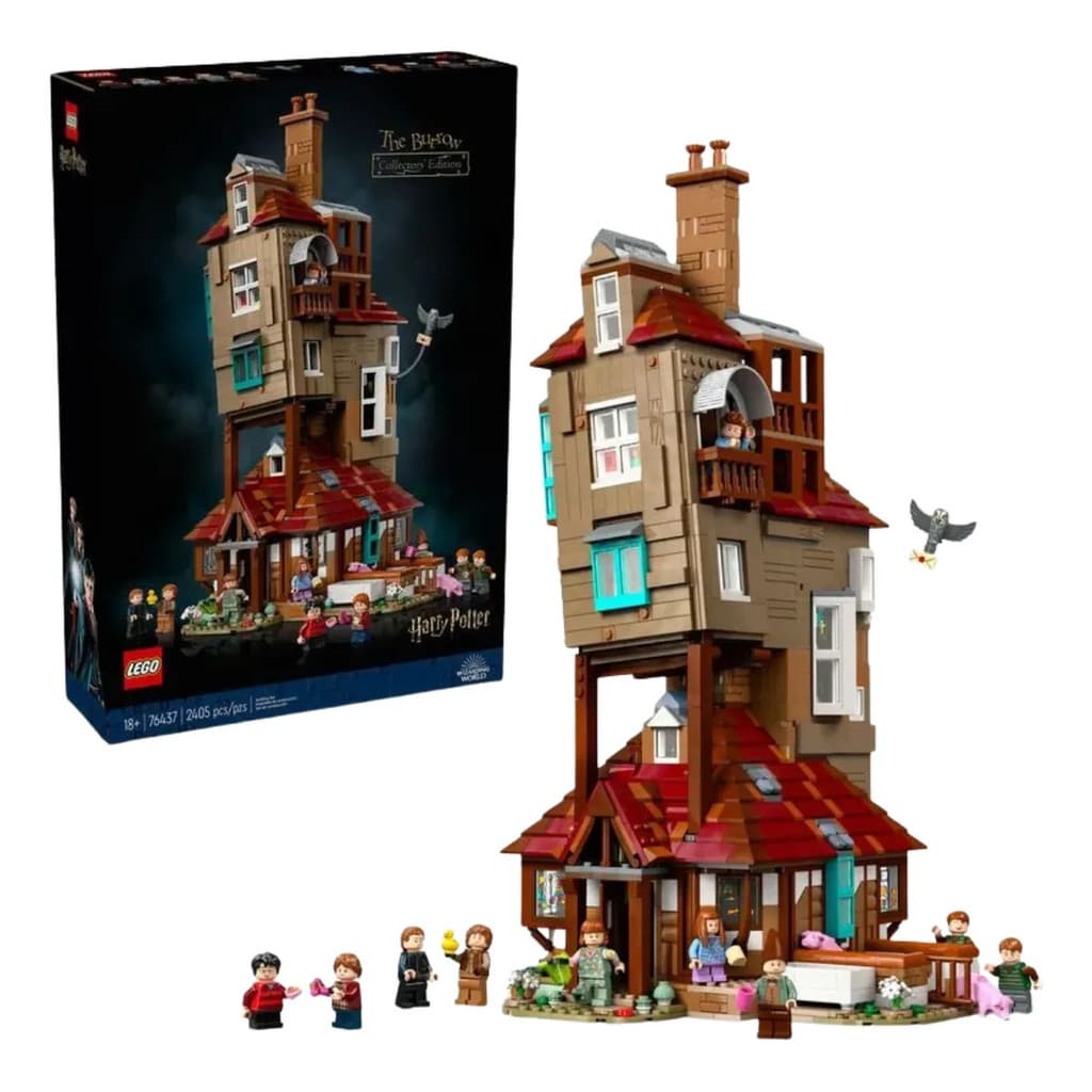 Lego Harry Potter A Toca Edição Colecionador 76437 - 2405pçs