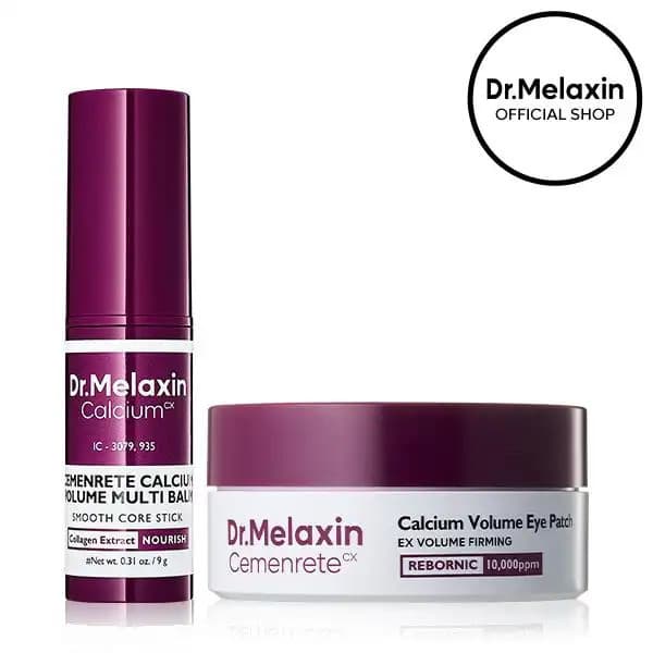 [Dr.Melaxin Oficial] Bálsamo Multiuso para Volume de Cálcio + Protetor Ocular 60un. Cosméticos Coreanos para Cuidados co