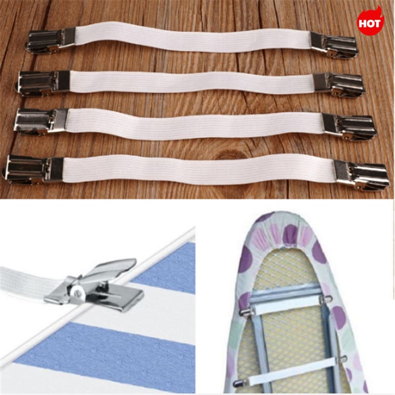 < LA > 4 Conjuntos De Fixadores De Fivela Única De Cama Com Clipe Duplo Lençol Multifuncional E Clipes De Fixação De Cap