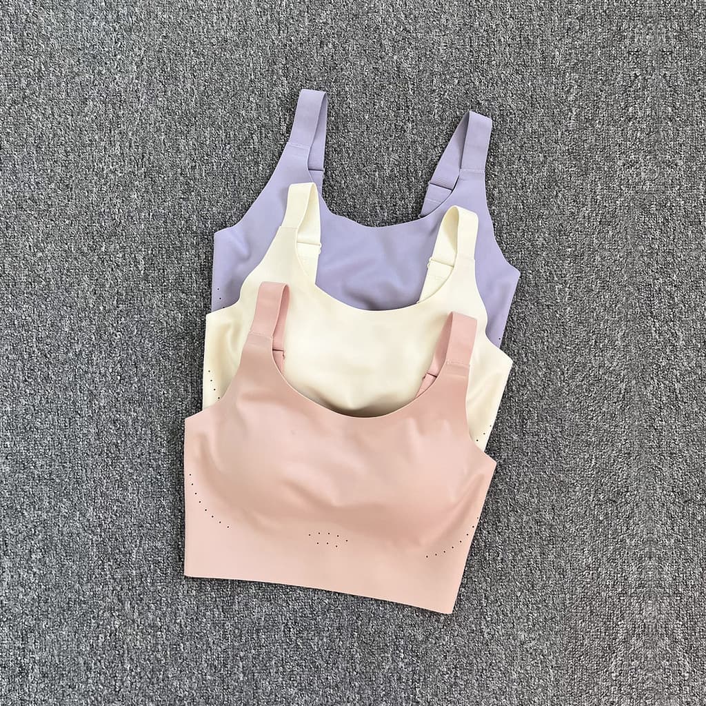 Sem costura Ultra-fino roupa interior feminina seios grandes olhar pequeno mais magro olhar receber seios Anti-flacidez