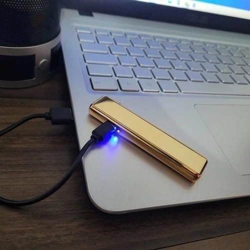Acendedor Elétrico Recarregável USB Tipo-C Sem Chama Premium
