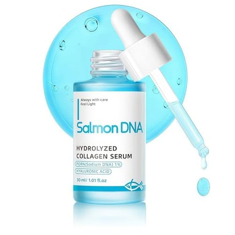 Peptídeo Rosa DNA De Salmão & amp ; Soro PDRN Com Complexo De 5 Peptídeos , Facial Antienvelhecimento Para Rugas E Endur