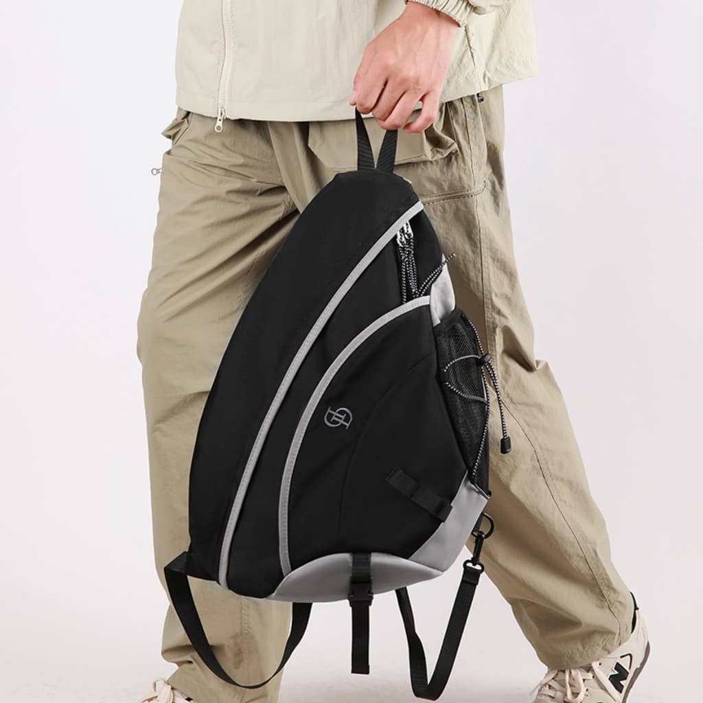 Street Wear Retro arco seta saco casal repelente de água grande capacidade saco do mensageiro funcional Commuter Cy