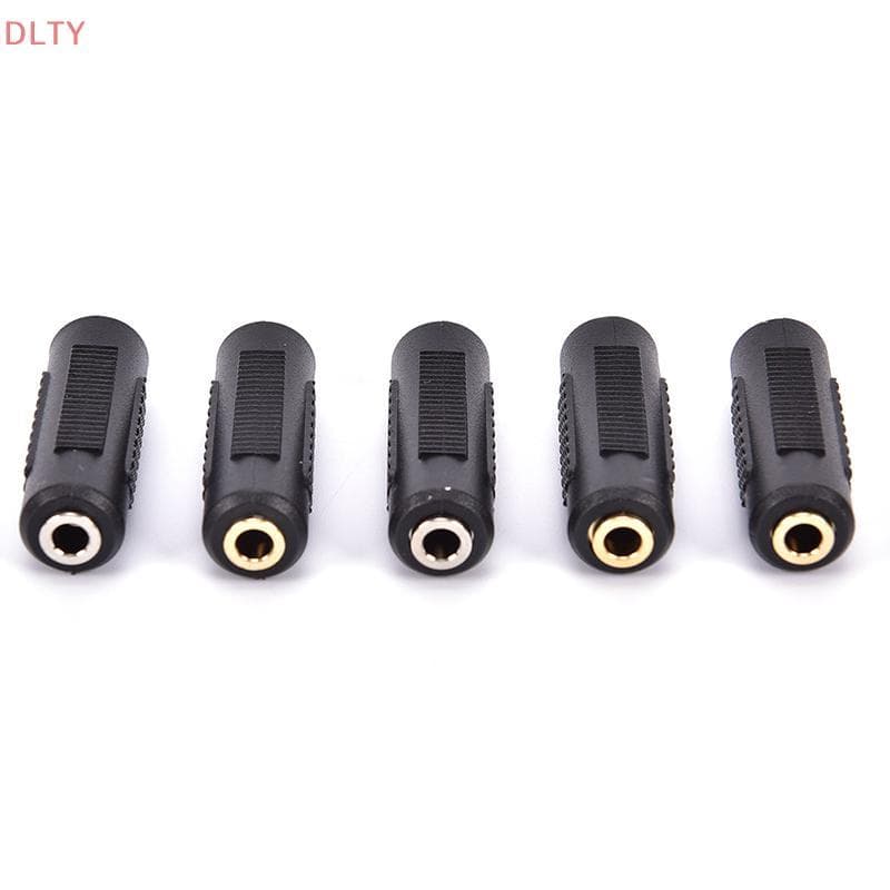 Adaptador De Acoplador De Áudio Estéreo 3.5 Mm 1/8 " Aux Fêmea Para F/Ja Conversor De