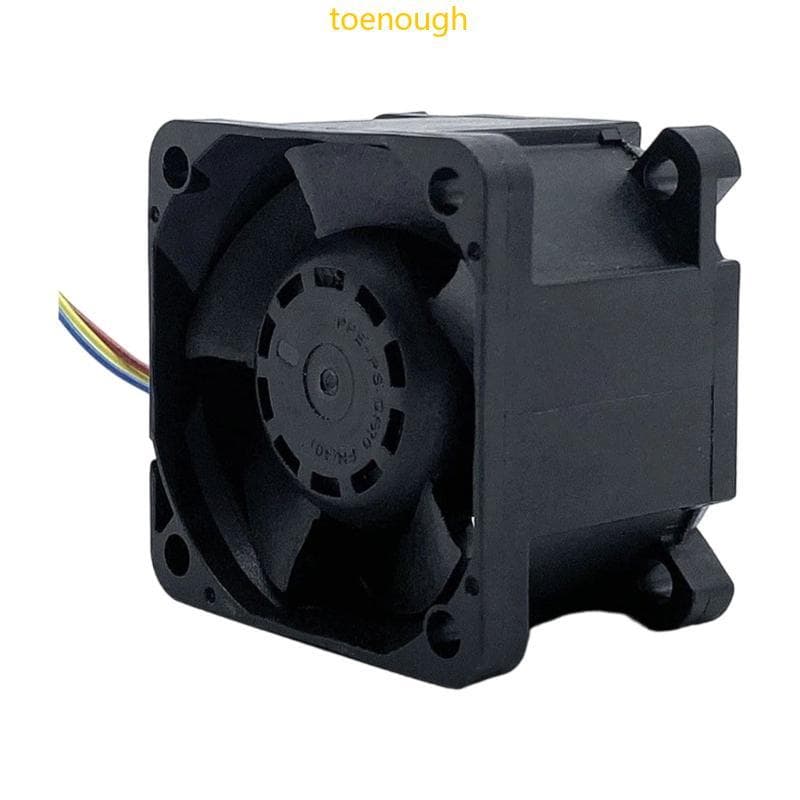 Toe Velocidade Rápida 40x40x28mm 12V 4 Fios PWM Ventilador Refrigeração 20000RPM Para Servidor Industrial PC Computad