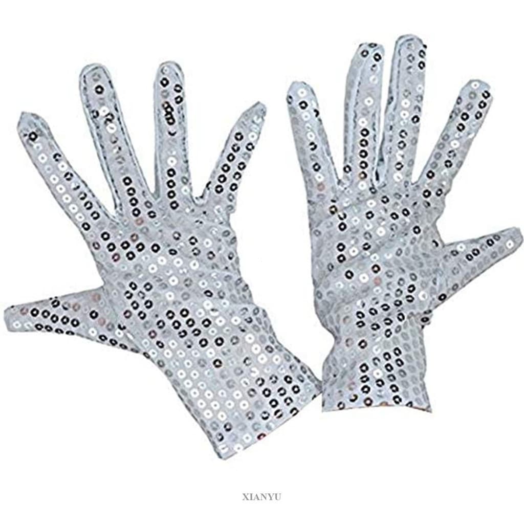 XYY 1PC Luva De Lantejoulas Mostrar Luvas Adulto Dança Palco Noite Handed Traje Acessório