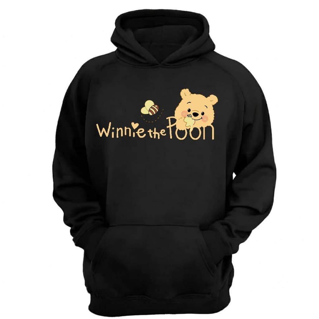 Blusa Moletom Canguru Femenina Winnie The Poon Moda Inverno Lançamento Exclusivo Premium