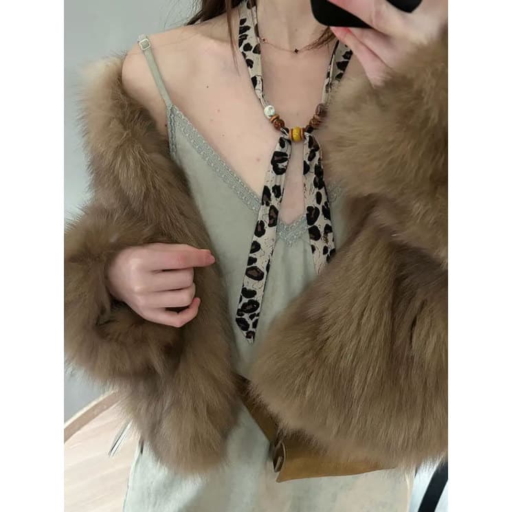 Primavera verão novo estilo estilo coreano frisado lenço de seda lenço gravata cintura All-Match roupas decorativas Retr