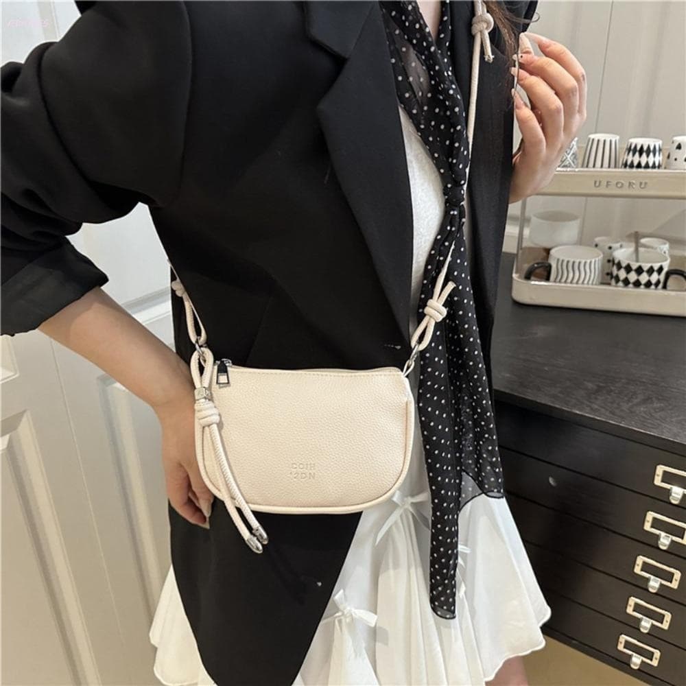 Bolsa De Ombro Feminina ADAMES , Crossbody Pequena Requintada , Nova Mini Viagem De Lazer De Couro PU Para Mulheres