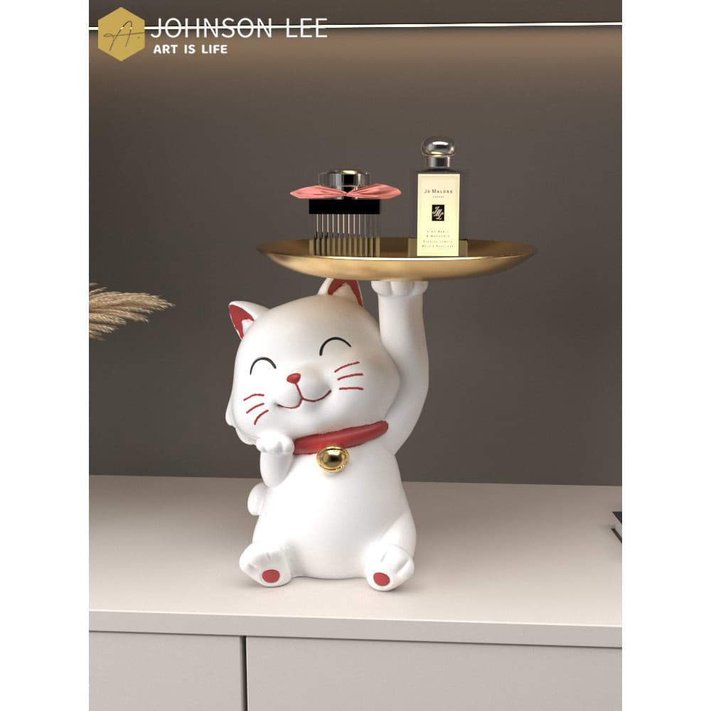 Ornamentos de gato da sorte nova loja abertura boa fortuna presentes caixa registradora recepção Bar loja fortuna gato o