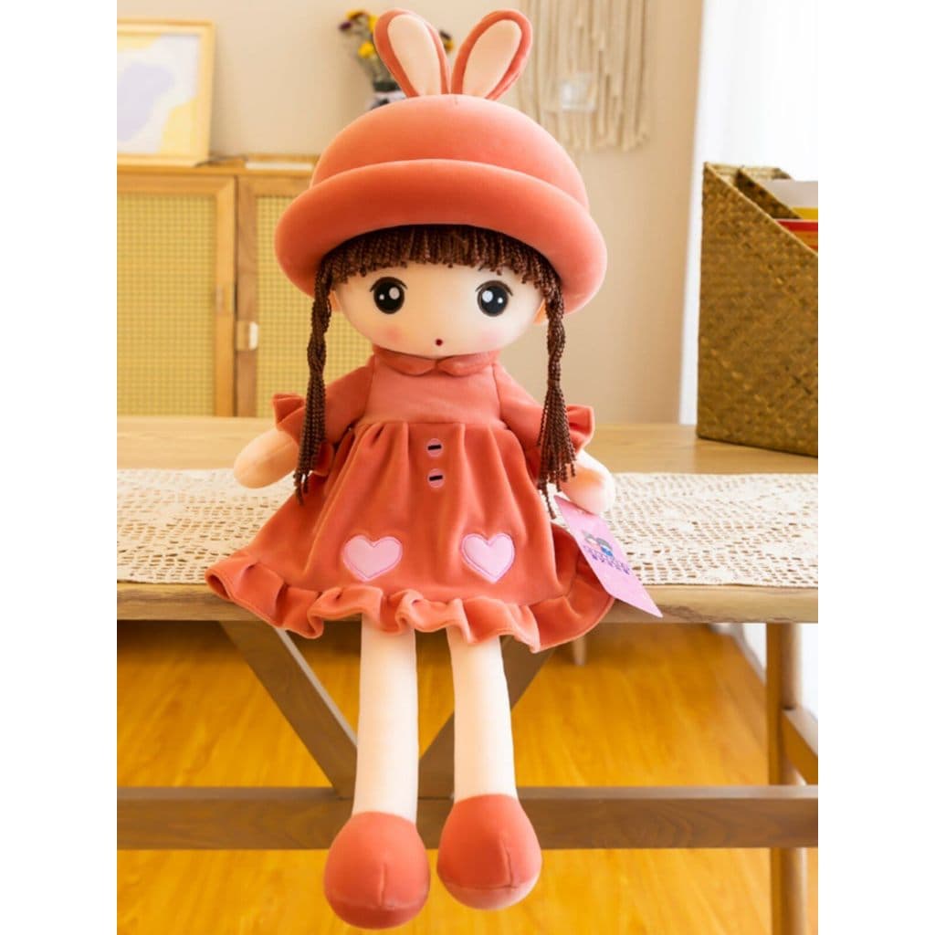 Super bonito doce coelho boneca brinquedo de pelúcia Ragdoll crianças boneca menina travesseiro dormir cama filipinas