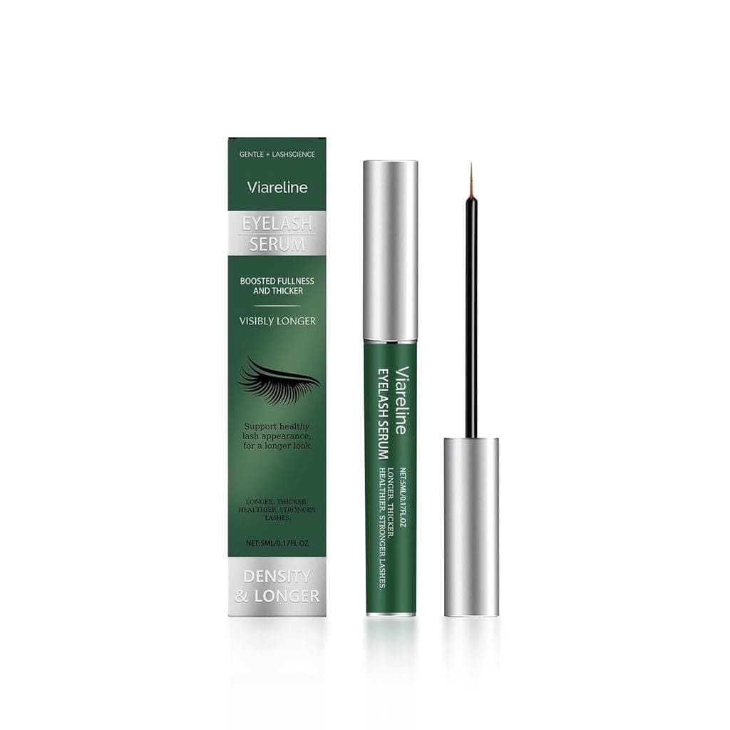 Sérum para Cílios, 5ml, com Glicerina e Miristoil Pentapeptídeo-4, Ponta de Aplicação Precisa, para Cílios Mais Longos,