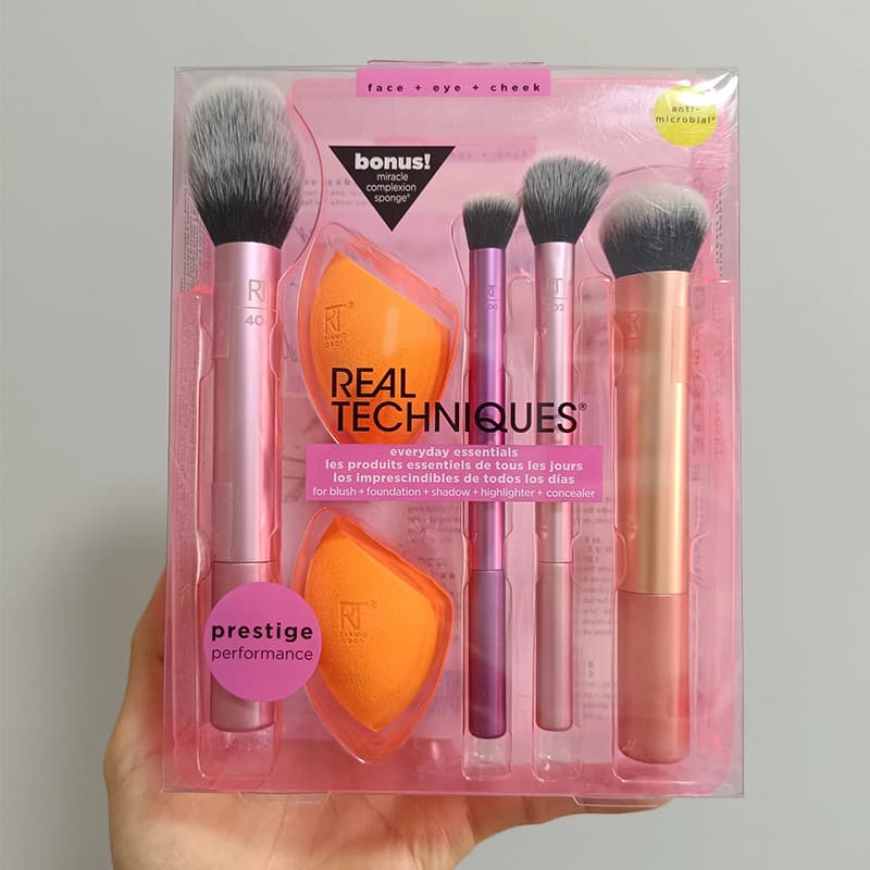 Rt 1997 Conjunto De Escovas De Maquiagem Para Iniciantes 5pcs
