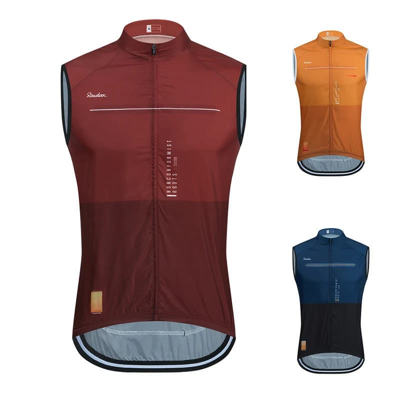 Colete de Ciclismo Masculino Raudax Sem Mangas, Respirável, em Malha, para Ciclismo Lets Gobik 5WP8