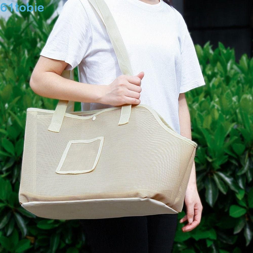 Bolsa Transportadora Para Cães TOBIE , De Ombro Cachorros De Malha De Grande Capacidade Dobrável Respirável Transporte D
