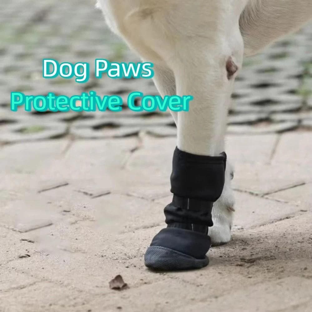 Capa Protetora Para Patas De Cachorro  , Bota De Recuperação De Feridas Ajustável Anti-Lamber , Sapatos Cães Respi