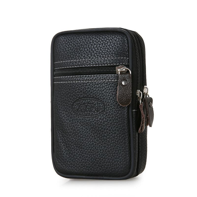 Versão coreana bolsa masculina bolsa para celular bolsa de cintura masculina ao ar livre multifuncional cinto capa de te