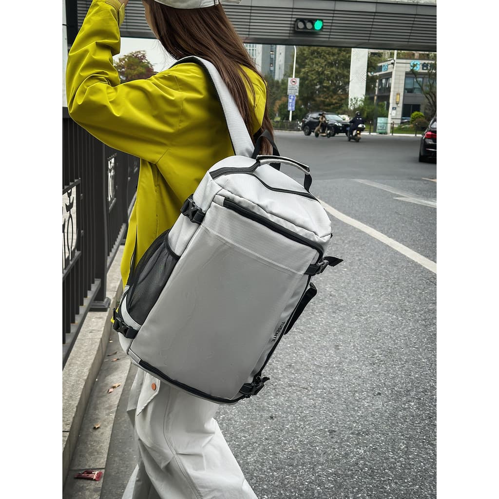 Bolsa de viagem de grande capacidade bolsa feminina masculina leve de curta distância viagem de negócios saco de bagagem