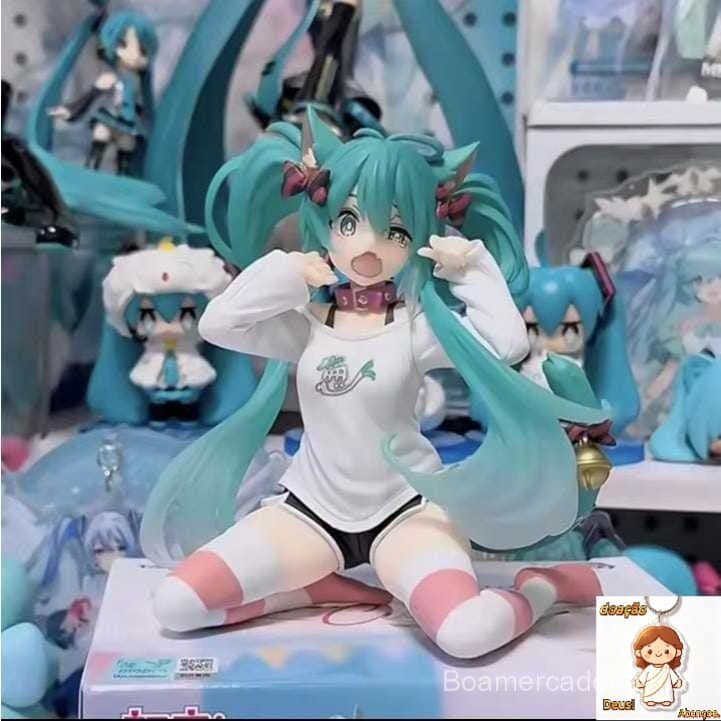 Action Figure Hatsune Miku Boneca Colecionável PVC 11cm Anime Decorativo
