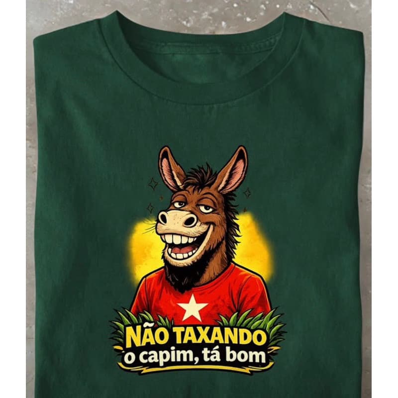 Camiseta 100% Algodão Unissex Casual Brasil Brasileiro