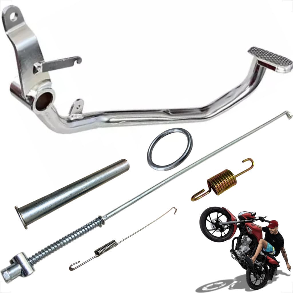 Kit Pedal De Freio Cg Titan Fan Start 160 Descombinar O Combi Brake Desativar o Combinado 2014  2024