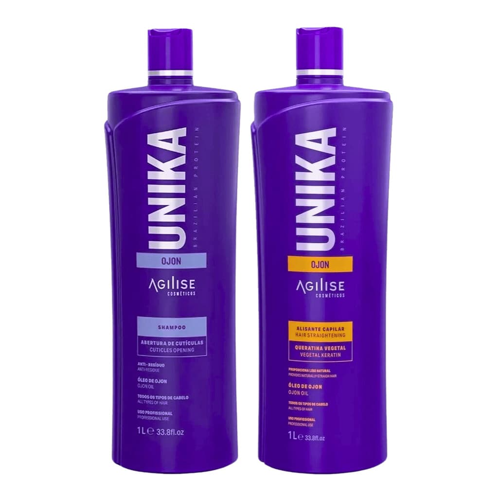 Kit Progressiva Sem Formol Unika Ojon Agilise 1L