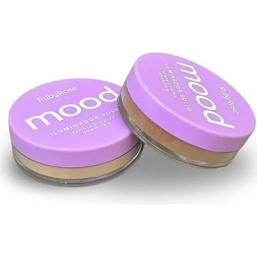 Pó Facial Iluminador Solto Mood Ruby Rose L10 E L20 L10