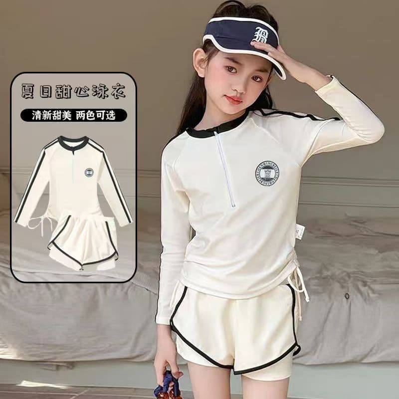 Crianças maiô dividir médio grande crianças jovens meninas maiô meninas profissional maiô treinamento Shorts terno