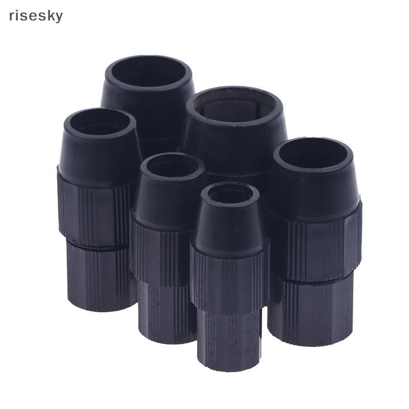 1Pc Plástico Tubo Telescópico Conector Dip Net Pólo Torção Braçadeira Fixa Lo Para DIY De Fibra Carbono