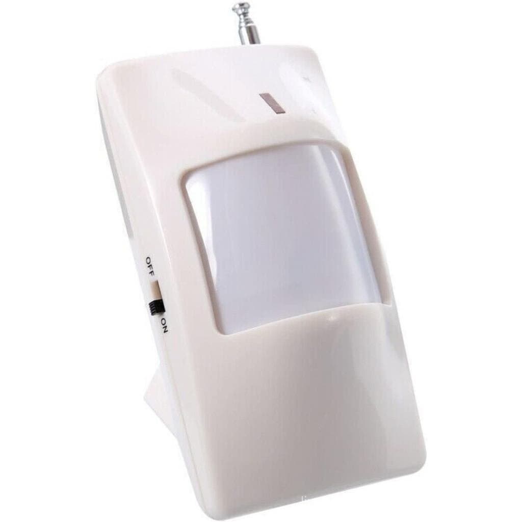 2023 Sensor de movimento branco, adequado para sistema de alarme de segurança doméstica, Detector de movimento PIR infra