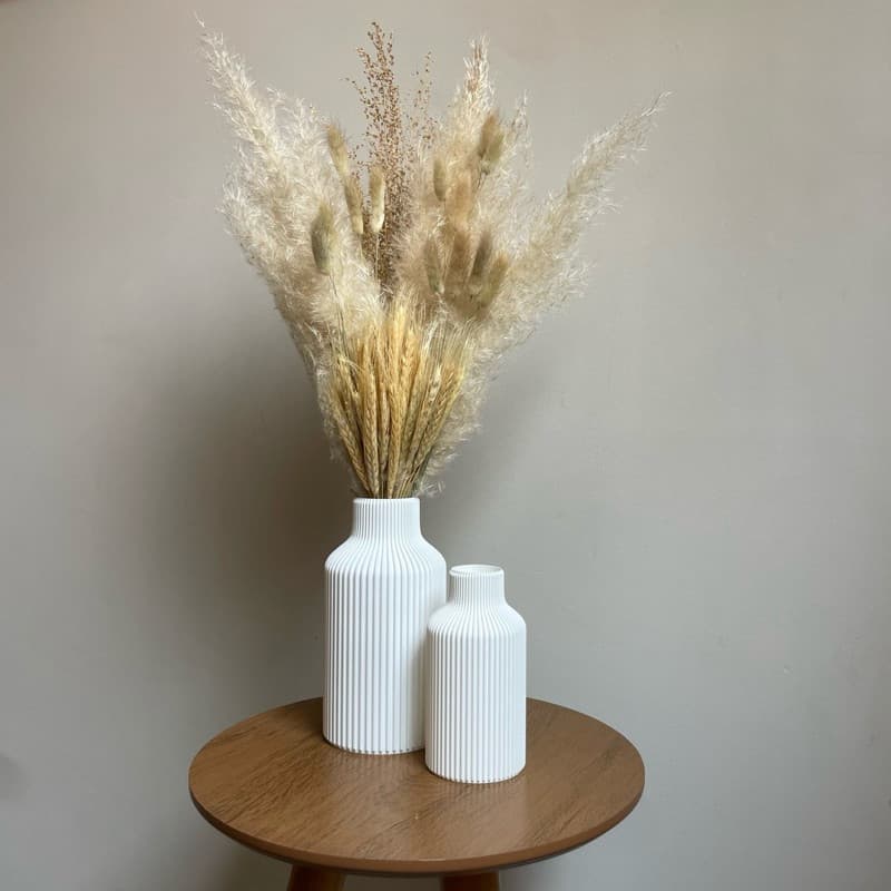 Vaso Decorativo Moderno Nórdico Minimalista para Sala, Aparador, Mesa, Nicho e Escritório