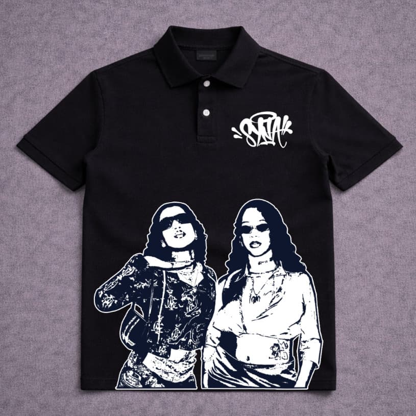 Camisa Polo Varias Cores Tasha Tracie S/C Feita em Piquet