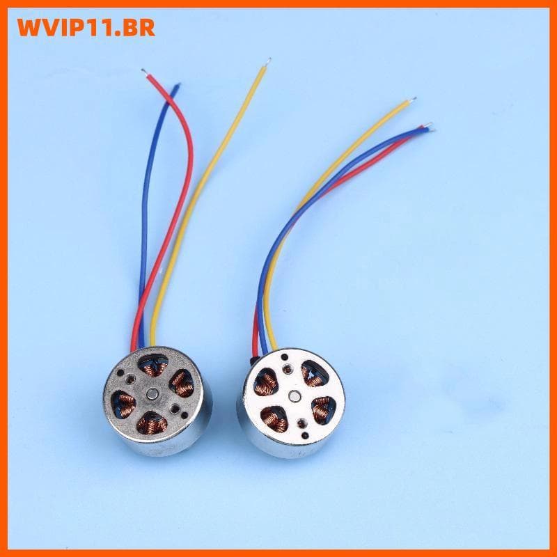 WVIP 1S-2S 7.4V 15000KV Minúsculo 14mm Motor Sem Escova Trifásico De Alta Velocidade Eixo 1.5mm Para Ventilador RC Radia