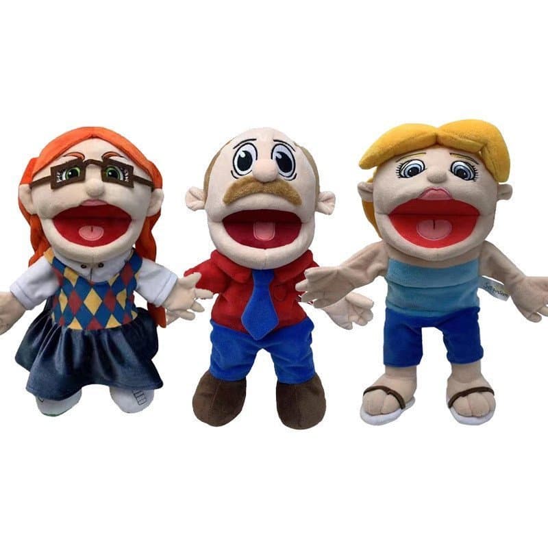 XD00 Fantástico Boneco de Pelúcia Jeffy Zombie de 60cm com Coroa, Brinquedo para Interação entre Pais e Filhos, Presente