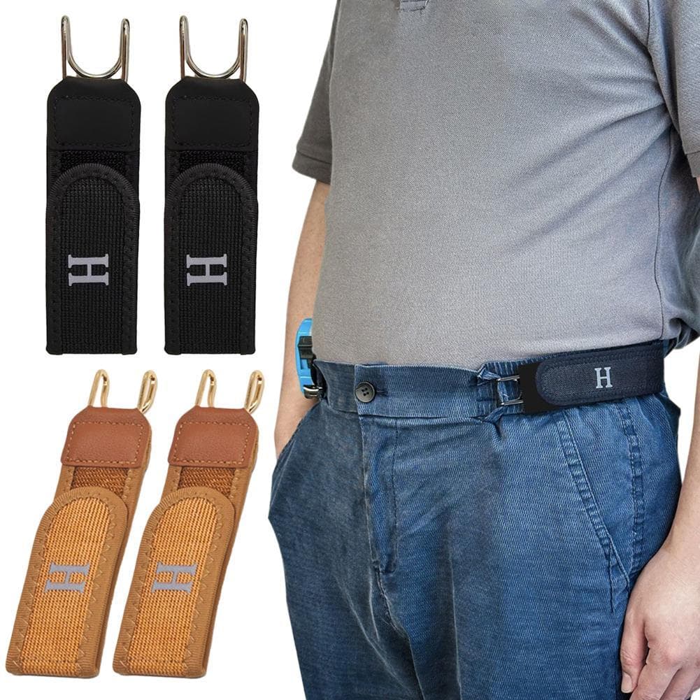 Fivela Livre Cintos De Cintura Masculino Ultra-Macio Sem Elásticos Moda Confortável Elegante Cinto Laço-Unisex