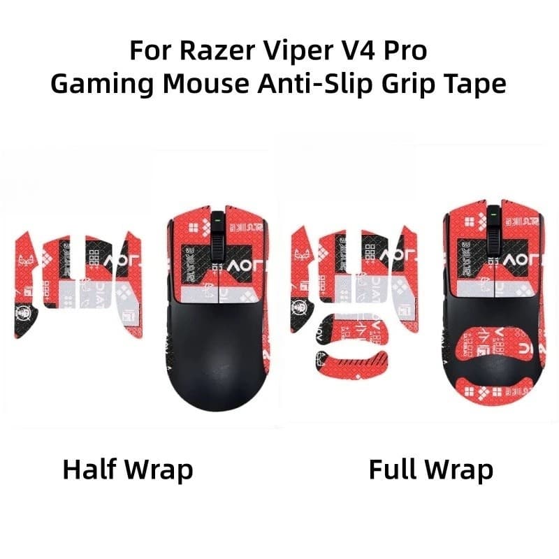 Adesivo De Mouse Para Razer Viper V4 Pro ,Fita De Aderência ,Suga Suor ,Antiderrapante , Pés , Patins V4Pro RazerV4Pro
