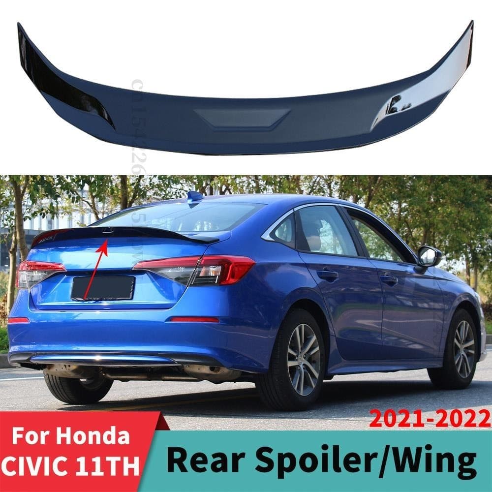 Esporte Boot Lábio JDM Spoiler Traseiro Asa Cauda Parte Exterior Tuning Acessórios Defletor Guarnição Para Honda CIVIC 1