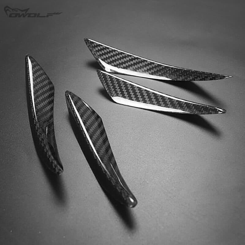 🔥 Spoiler Carro 🔥 Defletor de Parabrisa Trim Decorativo Carro VENDA QUENTE Acessórios De Carro Modificados Em Fibra De